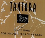 譚塔拉所羅門(mén)山園黑皮諾干紅葡萄酒(Tantara Winery Solomon Hills Vineyard Pinot Noir, Santa Maria Valley, USA)