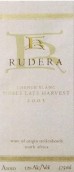 魯?shù)吕F族晚收白詩南甜白葡萄酒(Rudera Noble Late Harvest Chenin Blanc, Stellenbosch, South Africa)