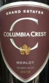 哥倫比亞山峰大園精選梅洛紅葡萄酒(Columbia Crest Grand Estates Merlot, Columbia Valley, USA)