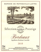 拉菲珍藏尚品干白葡萄酒(Barons de Rothschild Collection (Lafite) Selection Prestige Blanc, Bordeaux, France)