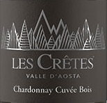 克雷特斯酒庄博瓦特酿霞多丽白葡萄酒(Les Cretes Chardonnay Cuvee Bois, Valle d'Aosta, Italy)