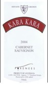 卡拉卡拉庇里牛斯赤霞珠干紅葡萄酒(Kara Kara Estate Pyrenees Cabernet Sauvignon, Victoria, Australia)