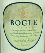 格爾長相思白葡萄酒(Bogle Vineyards Sauvignon Blanc, California, USA)