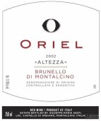 歐若酒莊奧特薩紅葡萄酒(Oriel Altezza, Brunello di Montalcino, Italy)