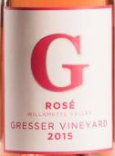 格雷賽爾桃紅葡萄酒(Gresser Vineyard Rose, Willamette Valley, USA)