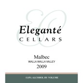 雅尚酒莊馬爾貝克干紅葡萄酒(Elegante Cellars Malbec, Walla Walla Valley, USA)