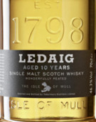 萊德艾格10年蘇格蘭單一麥芽威士忌(Ledaig Aged 10 Years Single Malt Scotch Whisky, The Isle of Mull, UK)