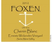 ?？松瓪W內(nèi)斯托維肯登園老藤白詩南干白葡萄酒(Foxen Ernesto Wickenden Vineyard Old Vines Chenin Blanc,Santa Maria Valley, USA)