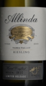 奧林達(dá)酒莊雷司令白葡萄酒(Allinda Riesling, Yarra Valley, Australia)