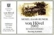 小屋酒莊沙茲堡珍藏雷司令甜白葡萄酒(Weingut von Hovel Scharzhofberger Riesling Kabinett, Mosel, Germany)