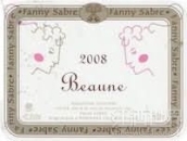 范妮佩刀莊園（伯恩丘）干白葡萄酒(Domaine Fanny Sabre, Burgundy, France)