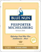 蓝仙姑彼斯波特米歇尔斯堡白葡萄酒(Blue Nun Piesporter Michelsberg, Germany)