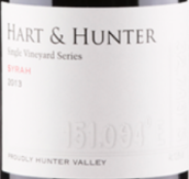 哈特和獵人單一葡萄園系列西拉干紅葡萄酒(Hart & Hunter Single Vineyard Series Shiraz, Hunter Valley, Australia)