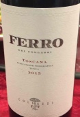 柯拉兹酒庄费龙红葡萄酒(Collazzi Ferro, Toscana, Italty)