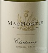 麥羅蒂霞多麗干白葡萄酒（索諾瑪海岸）(MacRostie Chardonnay, Sonoma Coast, USA)