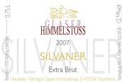 格拉澤西萬尼極干型起泡葡萄酒(Weingut Glaser Himmelstoss Silvaner Extra Brut, Franken, Germany)