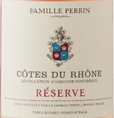 佩蘭家族酒莊珍藏桃紅葡萄酒(Famille Perrin Reserve Rose, Cotes du Rhone, France)