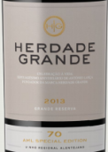 格蘭德AM;70周年特別版紅葡萄酒(Herdade Grande AML70 Red Special Edition,Alentejo，Portugal)