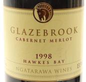 格雷茲布魯克酒莊梅洛-赤霞珠紅葡萄酒(Glazebrook Merlot Cabernet, Hawke's Bay, New Zealand)