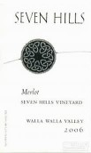 七山七山園梅洛干紅葡萄酒(Seven Hills Seven Hills Vineyard Merlot, Walla Walla Valley, USA)