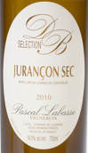 貝勒嘉德精選DB干白葡萄酒(Domaine Bellegarde Selection Sec DB, Jurancon, France)