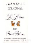 喬士邁精靈精選白皮諾白葡萄酒(Josmeyer Prestige Selection Les Lutins Pinot Blanc, Alsace, France)