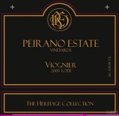 佩拉諾莊園遺產集維歐尼干白葡萄酒(Peirano Estate The Heritage Collection Viognier, Lodi, USA)