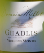 米樂特夏布利老藤干白葡萄酒(Domaine Millet Chablis Vieilles Vignes, Burgundy, France)