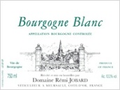 羅拜勃艮第干白葡萄酒(Domaine Remi Jobard Bourgogne Blanc, Burgundy, France)