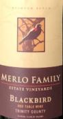 梅勒家族酒莊黑鳥混釀紅葡萄酒(Merlo Family Estate Vineyards Blackbird Red Blend, Trinity County, USA)