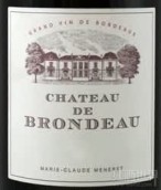 布朗德酒莊紅葡萄酒(Chateau de Brondeau, Bordeaux Superieur, France)