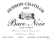 哈德查塔馬森莊園黑巴克干紅葡萄酒(Hudson-Chatham Winery Masson Place Vineyard Pulteney Farm Old Vines Baco Noir, New York, USA)