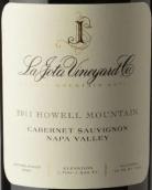 拉霍塔酒莊赤霞珠紅葡萄酒(La Jota Vineyard Cabernet Sauvignon, Howell Mountain, USA)