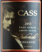 卡斯帕德列夫斯基仙粉黛干紅葡萄酒(Cass Paderewski Zinfandel, Paso Robles, USA)