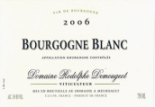 魯道夫酒莊白葡萄酒(Domaine Rodolphe Demougeot Bourgogne Blanc, Burgundy, France)