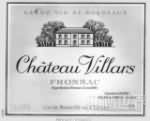 維拉斯酒莊紅葡萄酒(Chateau Villars, Fronsac, France)