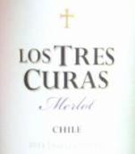 干露“三療”梅洛干紅葡萄酒(Concha y Toro Los Tres Curas Merlot, Central Valley, Chile)