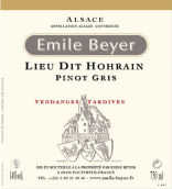 愛彌拜爾莊園高丘灰皮諾遲摘甜白葡萄酒(Domaine Emile Beyer Pinot Gris Hohrain Vendanges Tardives, Alsace, France)