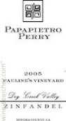佩里波林園仙粉黛干紅葡萄酒(Papapietro Perry Pauline's Vineyard Zinfandel, Dry Creek Valley, USA)