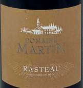 玛蒂尼酒庄红葡萄酒(Domaine Martin, Rasteau, France)