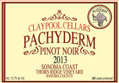 克萊普刺嶺園黑皮諾干紅葡萄酒(Claypool Thorn Ridge Vineyard Pinot Noir, Sonoma County, USA)