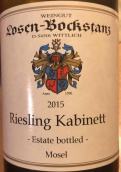 羅森布克斯坦酒莊珍藏雷司令白葡萄酒(Weingut Losen-Bockstanz Riesling Kabinett, Mosel, Germany)