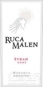 馬倫楊克呂卡系列西拉干紅葡萄酒(Bodega Ruca Malen Ruca Malen Syrah, Lujan De Cuyo, Argentina)