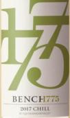 1775台奇尔干白葡萄酒(Bench 1775 Winery Chill, British Columbia, Canada)