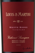 路易斯馬提尼蒙特羅索園赤霞珠紅葡萄酒(Louis M. Martini Monte Rosso Vineyard Cabernet Sauvignon, Sonoma Valley, USA)