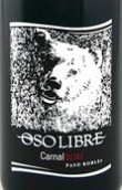 奧索利柏卡諾干紅葡萄酒(Oso Libre Carnal, Paso Robles, USA)