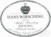 Hans Wirsching Iphofer Kronsberg Riesling Kabinett Trocken, Franken, Germany