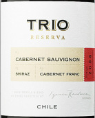 干露三重奏珍藏赤霞珠-設(shè)拉子-品麗珠干紅葡萄酒(Concha y Toro Trio Reserva Cabernet Sauvignon-Shiraz-Cabernet Franc, Maipo Valley, Chile)