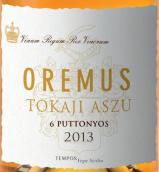 奥廉穆斯酒庄托卡伊阿苏6筐贵腐甜白葡萄酒(Oremus Tokaji Aszu 6 Puttonyos, Tokaj, Hungary)