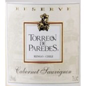 百利達斯珍藏赤霞珠干紅葡萄酒(Torreon de Paredes Reserva Cabernet Sauvignon, Cachapoal Valley, Chile)